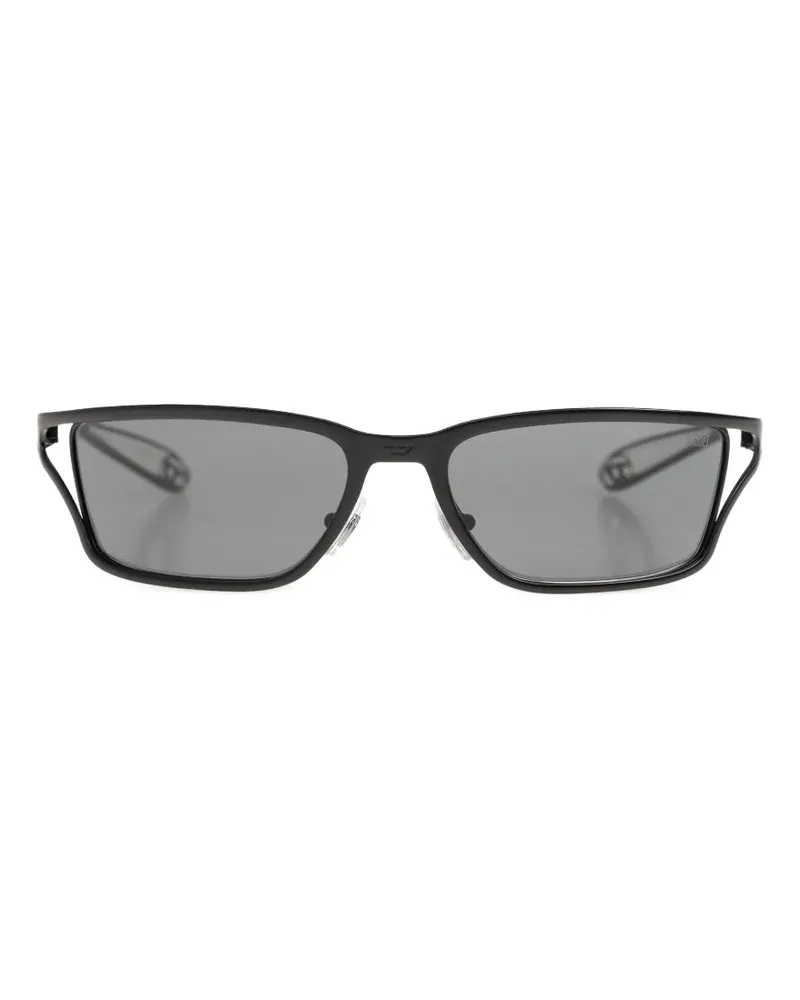 Diesel rectangle-frame sunglasses - Grau Grau