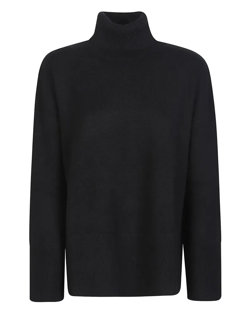 P.A.R.O.S.H. Loira Pullover mit Rollkragen - Schwarz Schwarz
