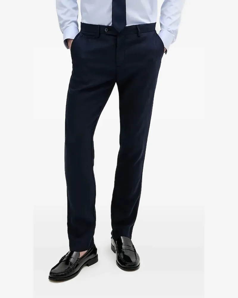 Hackett Hose aus Leinen - Blau Blau