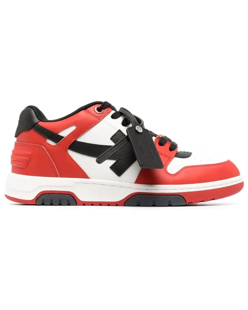 OFF-WHITE Sneakers in Colour-Block-Optik - Weiß Weiß