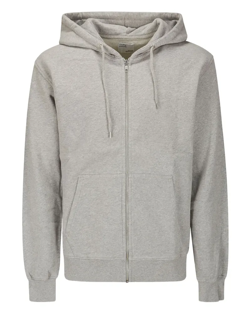 COLORFUL STANDARD Kapuzenjacke aus Bio-Baumwolle - Grau Grau