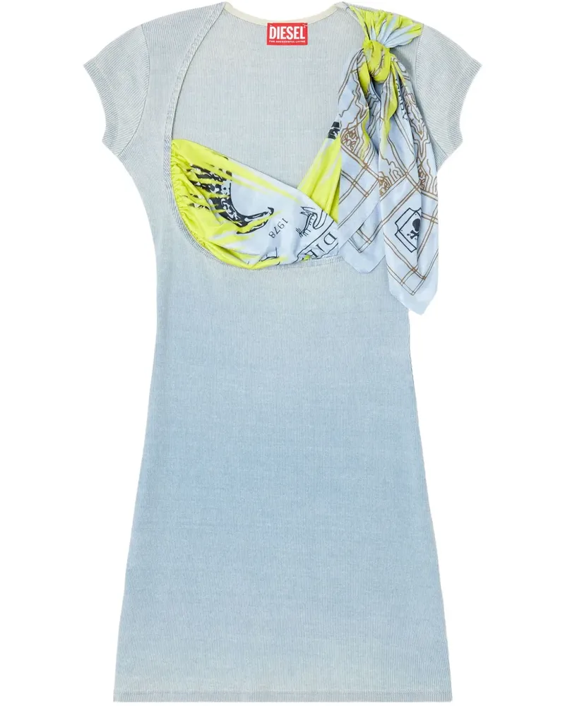 Diesel D-Leryn Kleid - Blau Blau