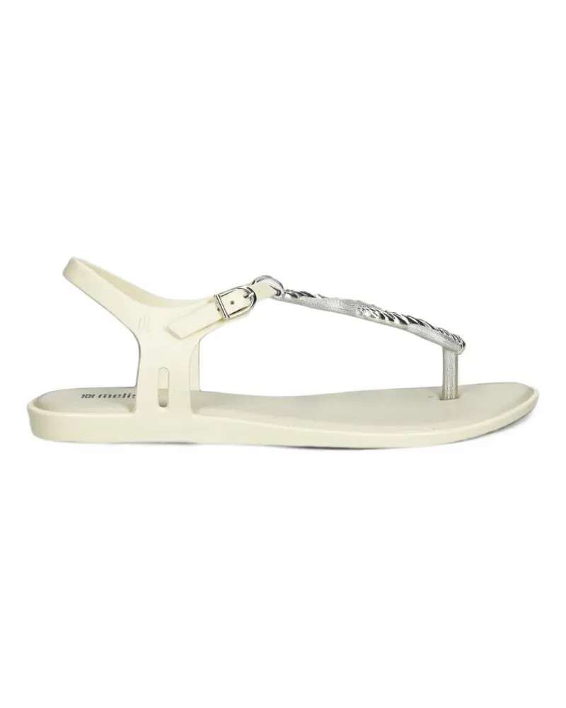 Melissa Solar Twist AD Sandalen mit Zehensteg - Nude Nude
