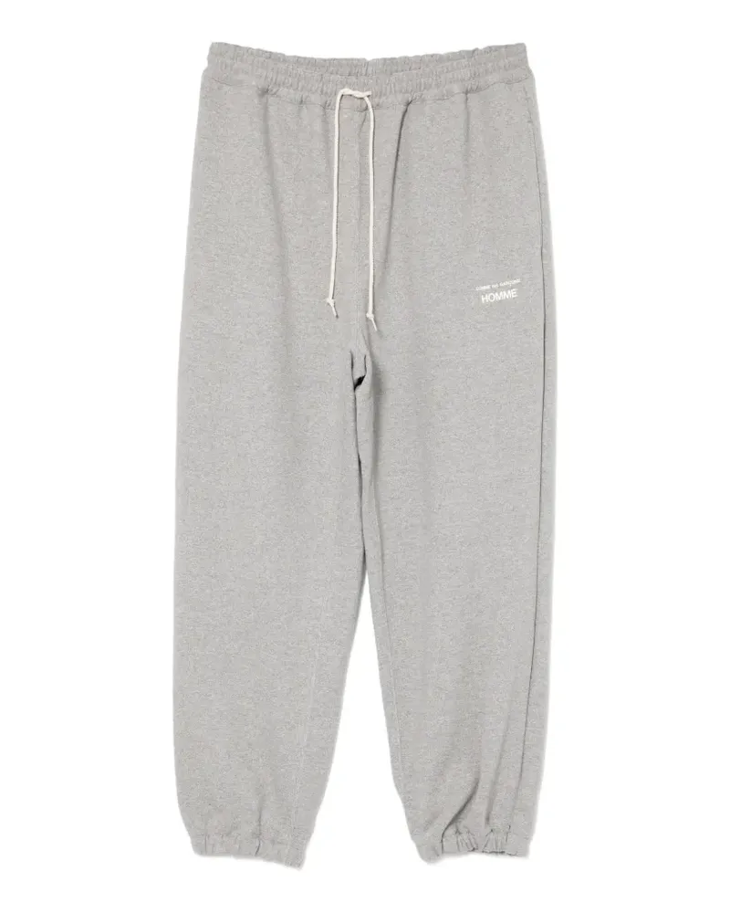 Comme des Garçons Hose mit Logo-Print - Grau Grau