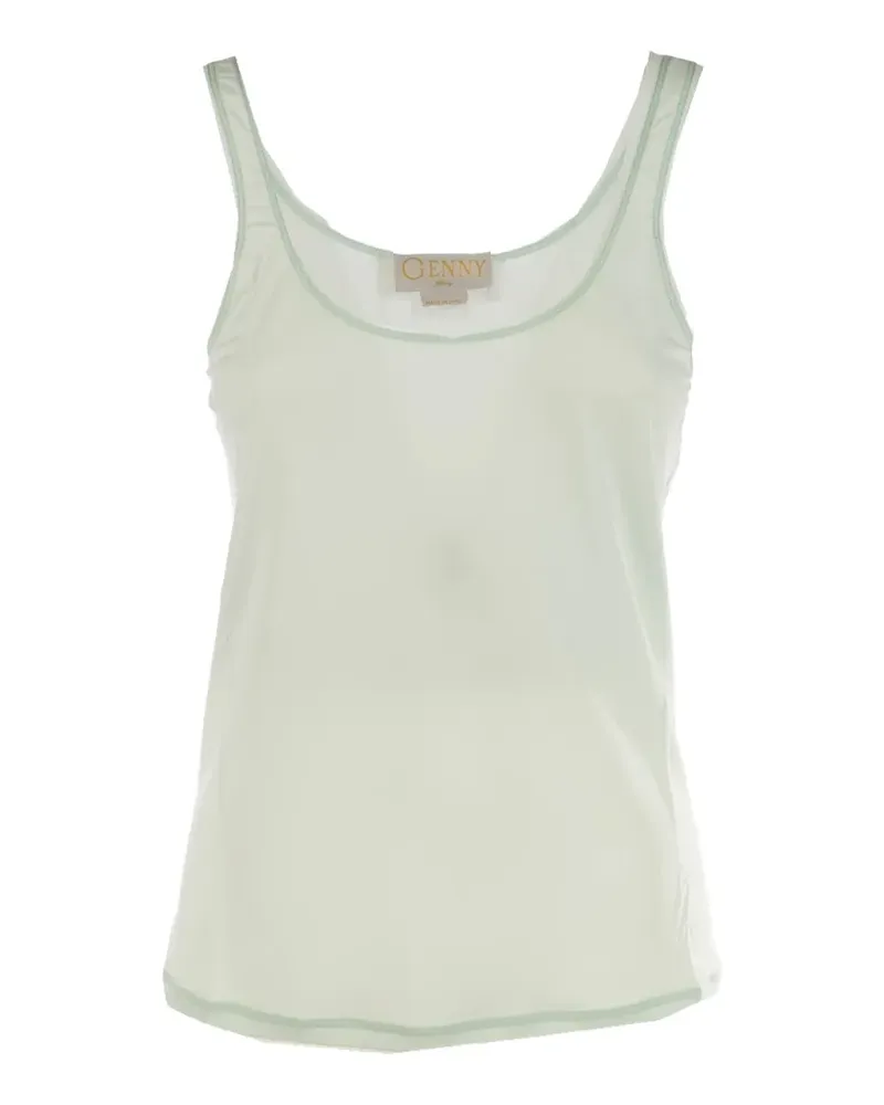 Genny scoop-neck tank top - Grün Grün