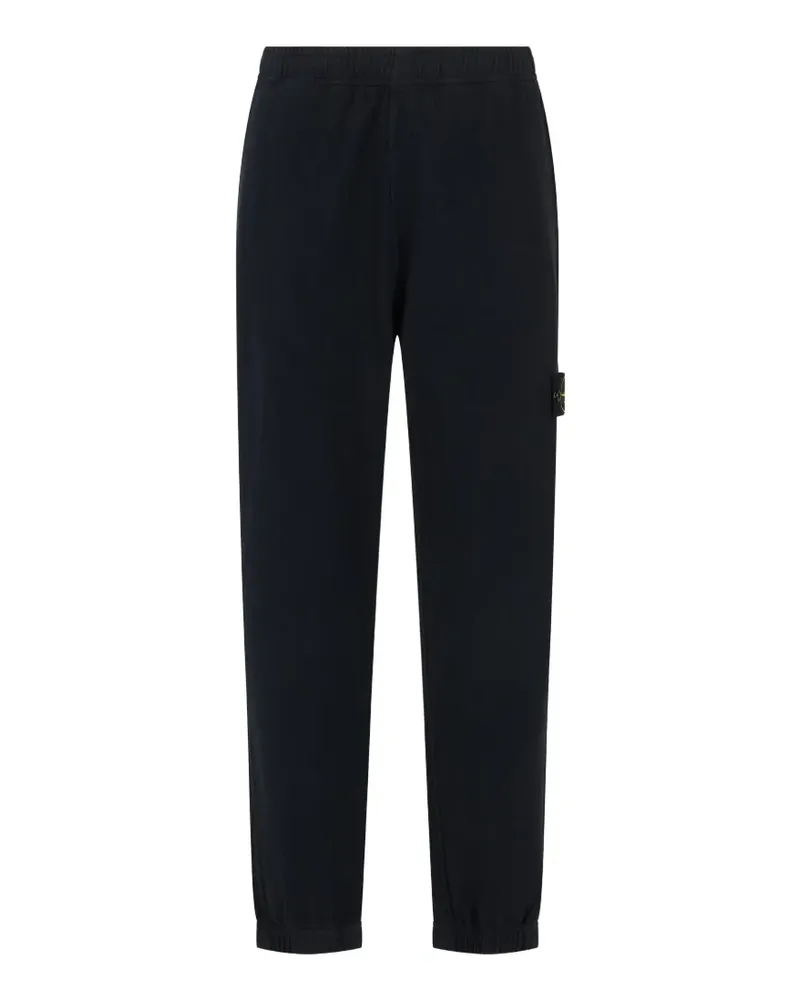 Stone Island logo-patch track pants - Blau Blau