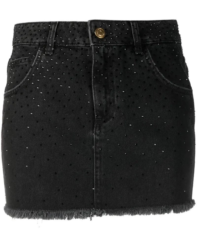 Blumarine Strassverziertes Hemd - Schwarz Schwarz