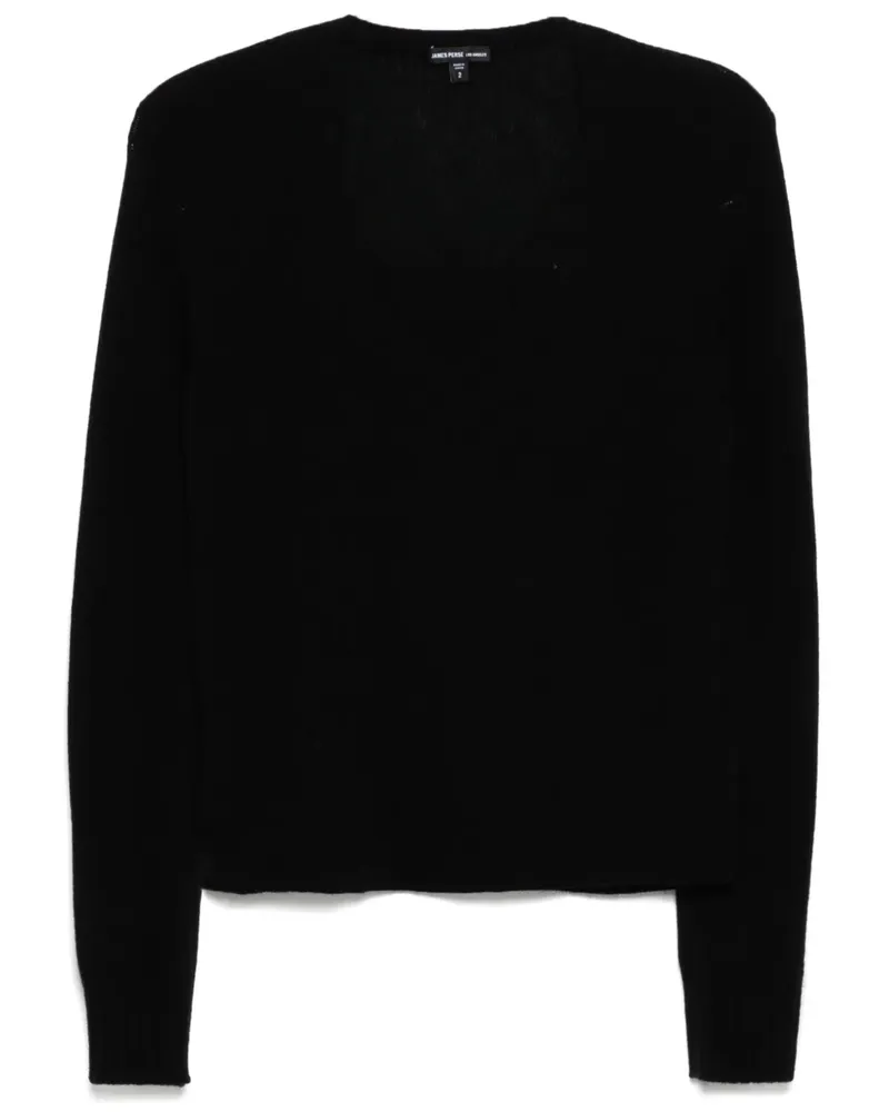 James Perse Pullover aus Kaschmir - Schwarz Schwarz