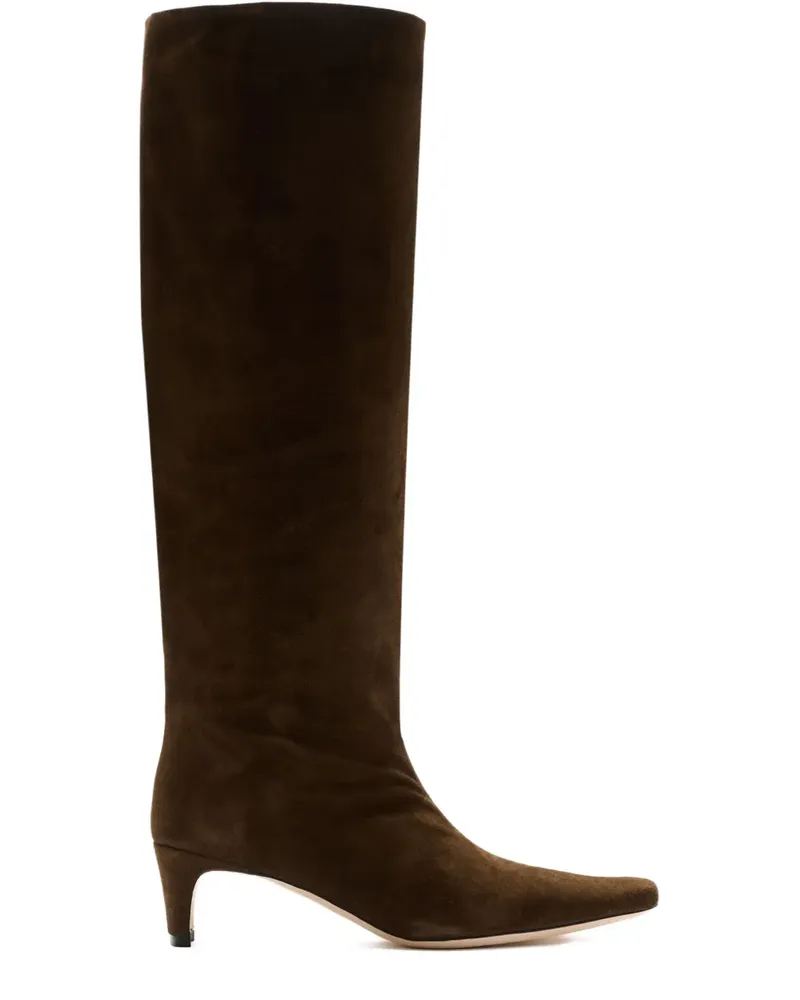 STAUD Kniehohe Wally Stiefel - Braun Braun