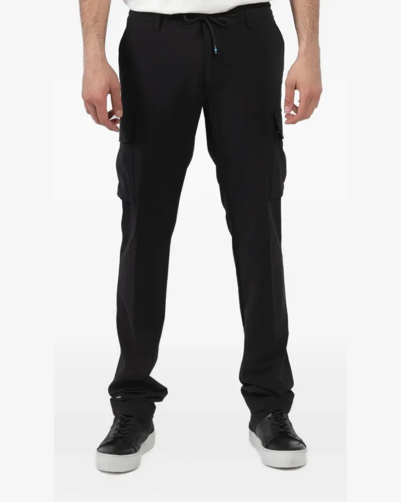 Mason's Klassische Cargohose - Schwarz Schwarz