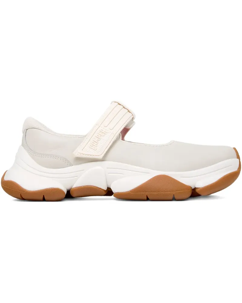 Camper Sneakerinas mit Riemen - Weiß Weiß
