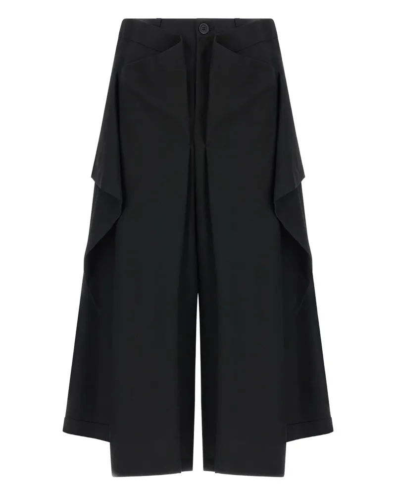 Issey Miyake Uni-Form Hose - Schwarz Schwarz