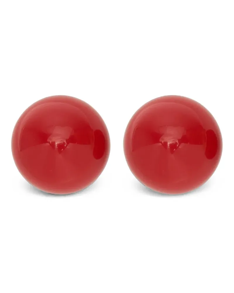 Carolina Herrera New York ball earrings - Gold Gold