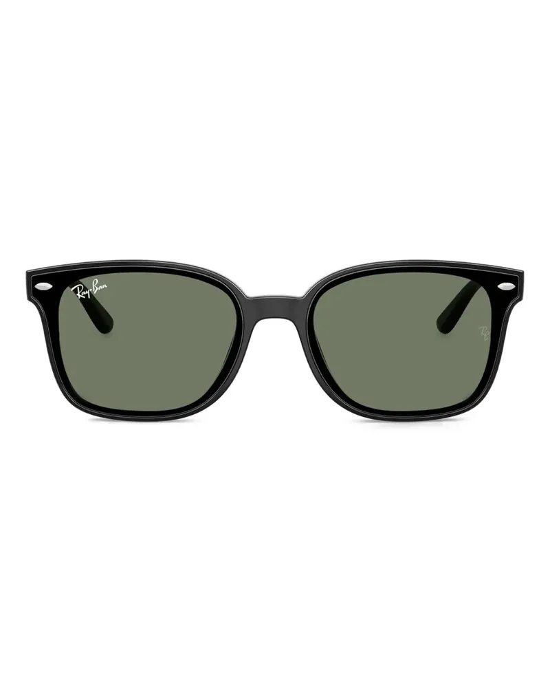 Ray Ban Sonnenbrille mit eckigem Gestell - Schwarz Schwarz