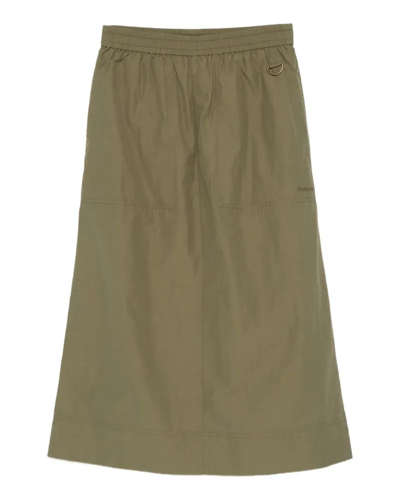 Barbour elasticated-waistband skirt - Grün Grün