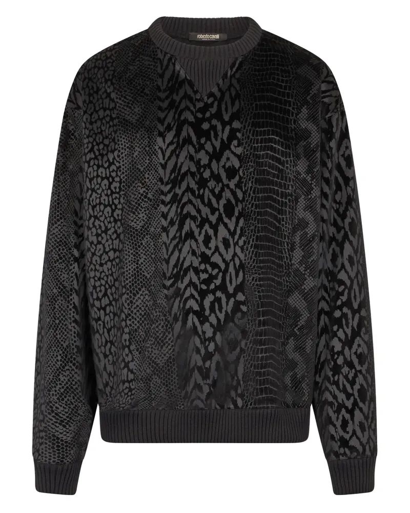 Roberto Cavalli Klassischer Pullover - Schwarz Schwarz