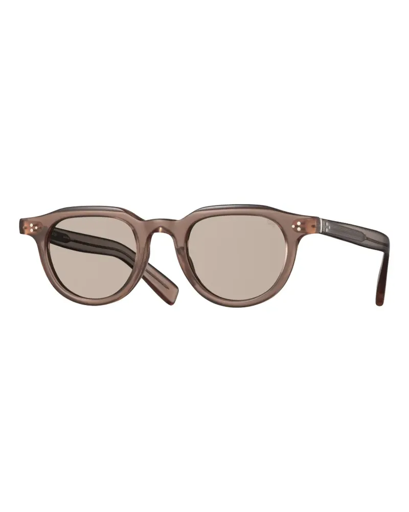 EYEVAN 7285 340MR-E round-frame sunglasses - Braun Braun