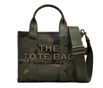 The Small Camo Jacquard Tote Tasche - Grün