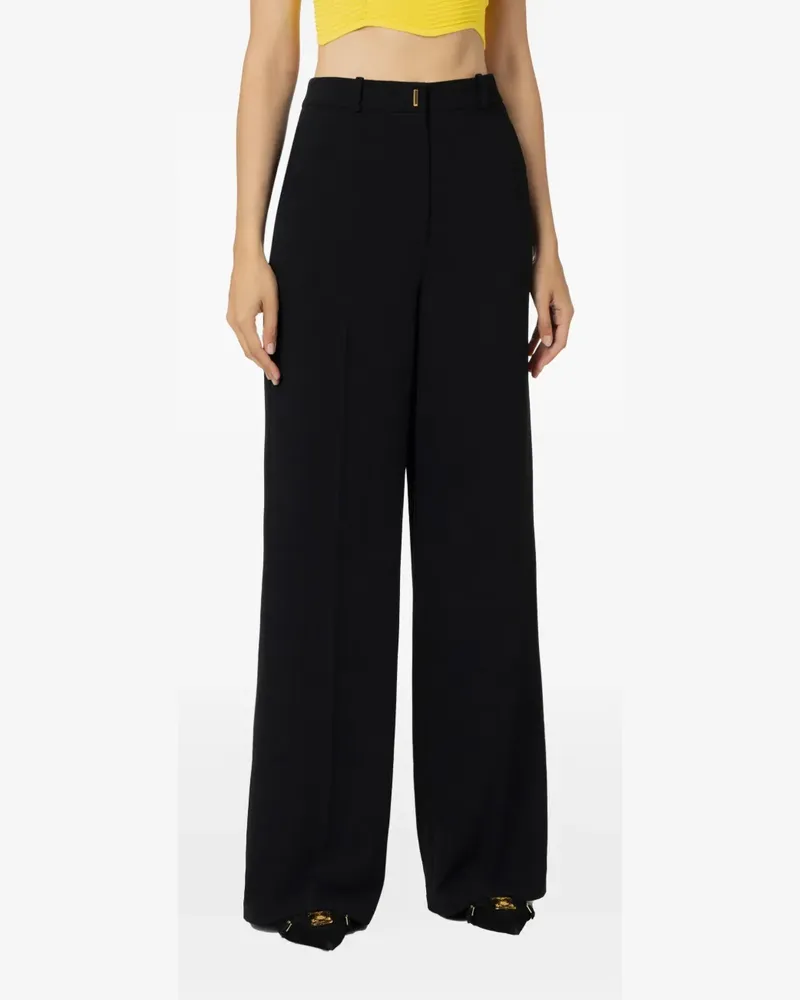 Elisabetta Franchi Klassische Hose - Schwarz Schwarz