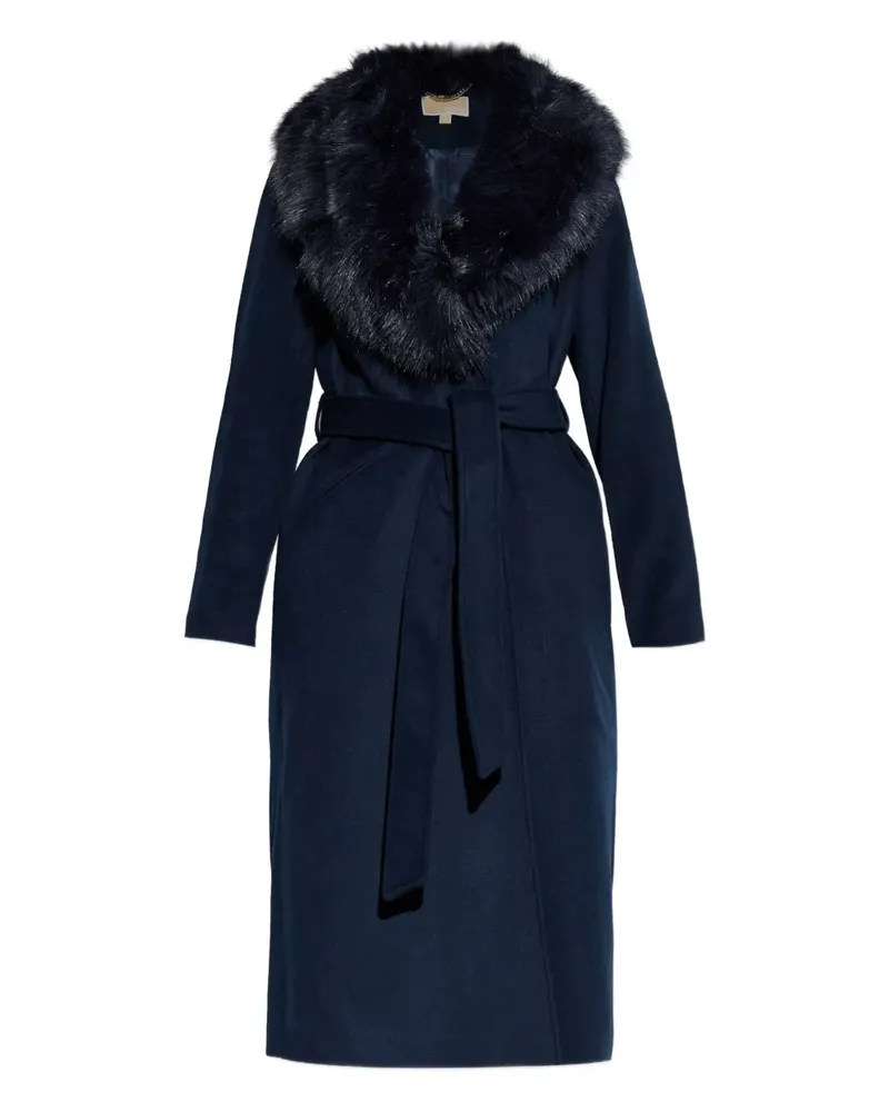 Michael Kors belted coat - Blau Blau