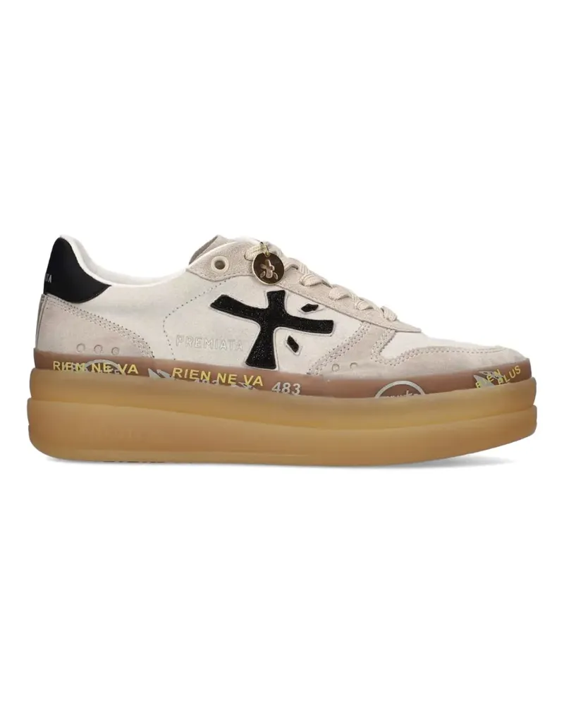 Premiata Micol Sneakers - Nude Nude