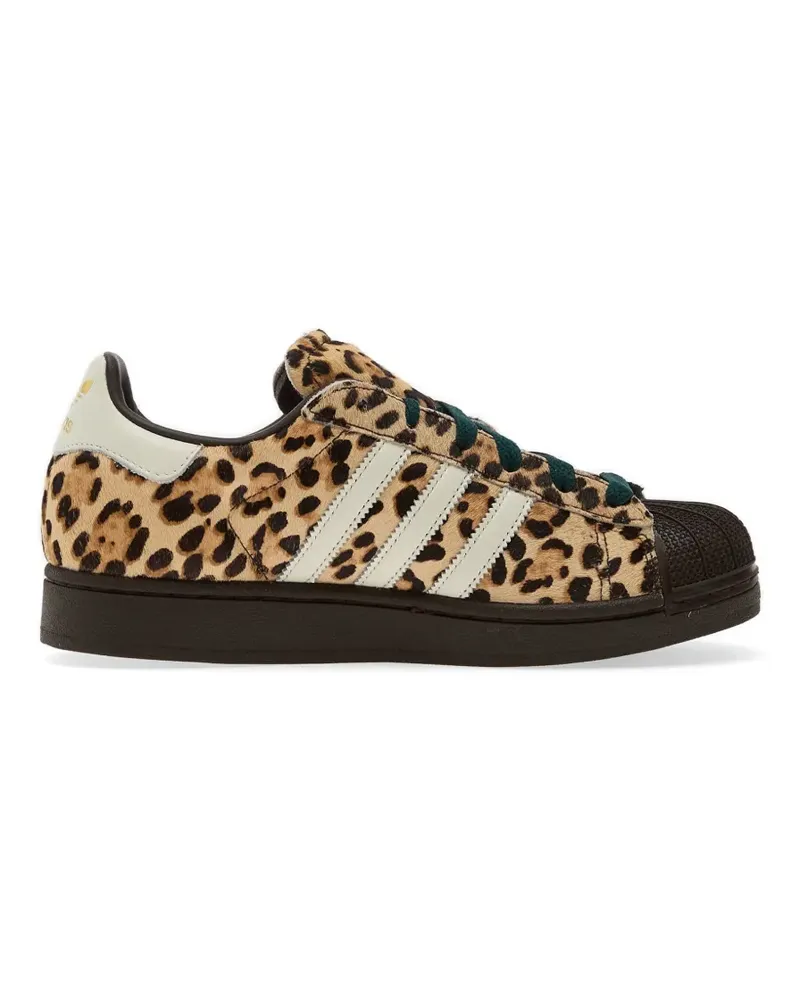 adidas Superstar II W Sneakers mit Leoparden-Print - Nude Nude