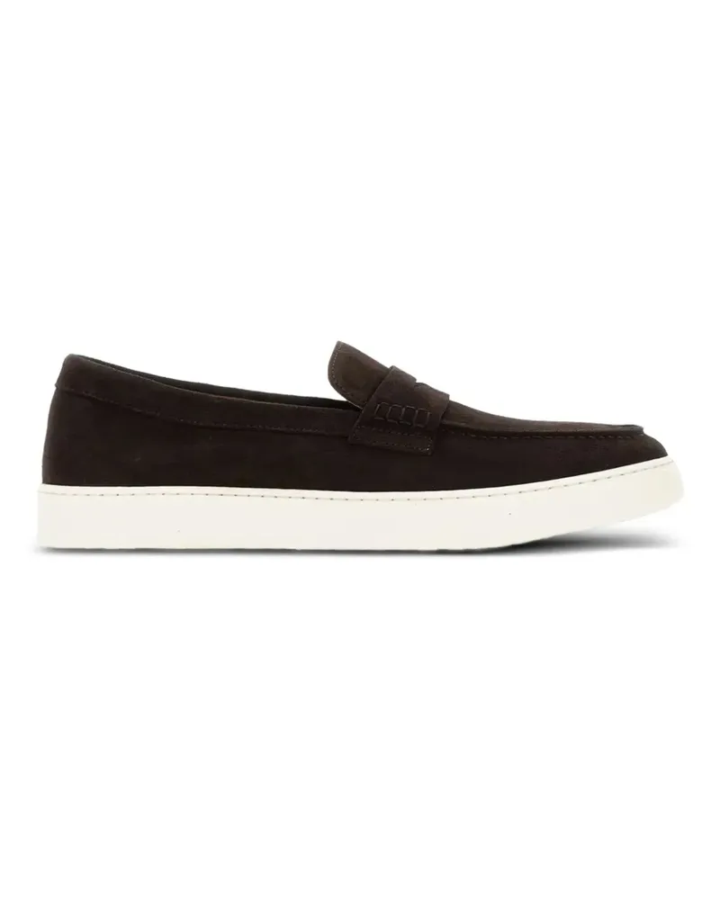 Doucal´s Loafer aus Wildleder - Braun Braun