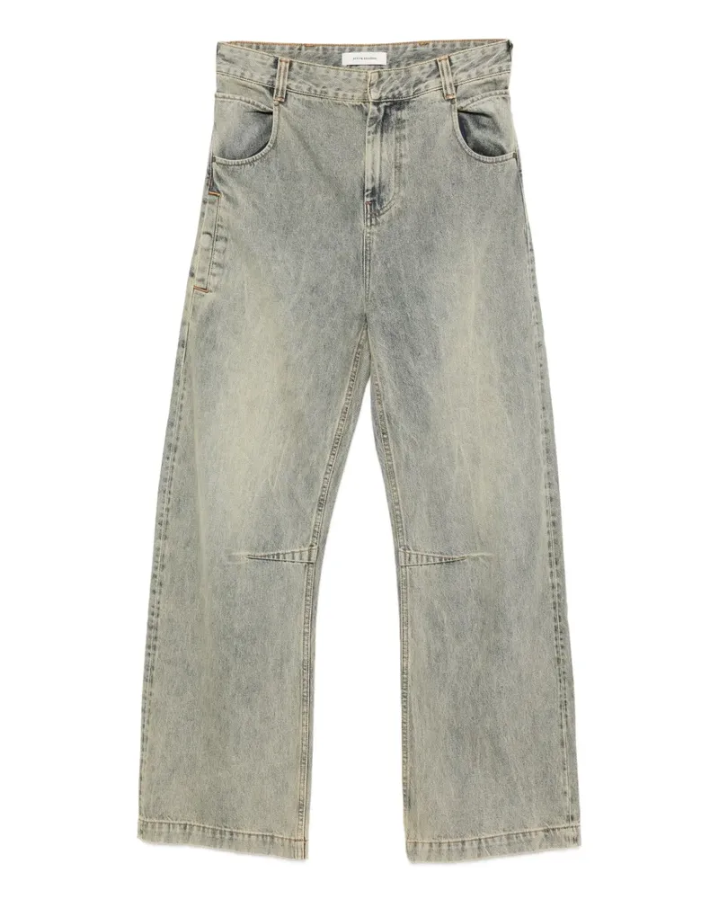 Entire Studios Jeans mit Gürtelschlaufen - Blau Blau