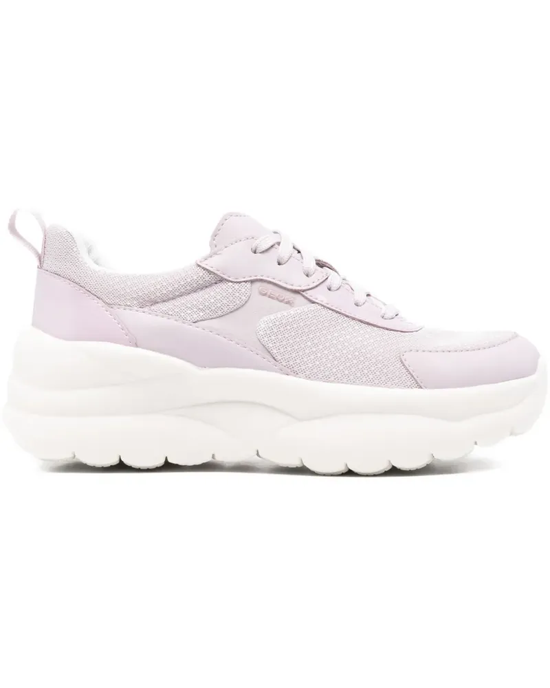 Geox Xtors Sneakers mit Mesh-Einsatz - Rosa Rosa