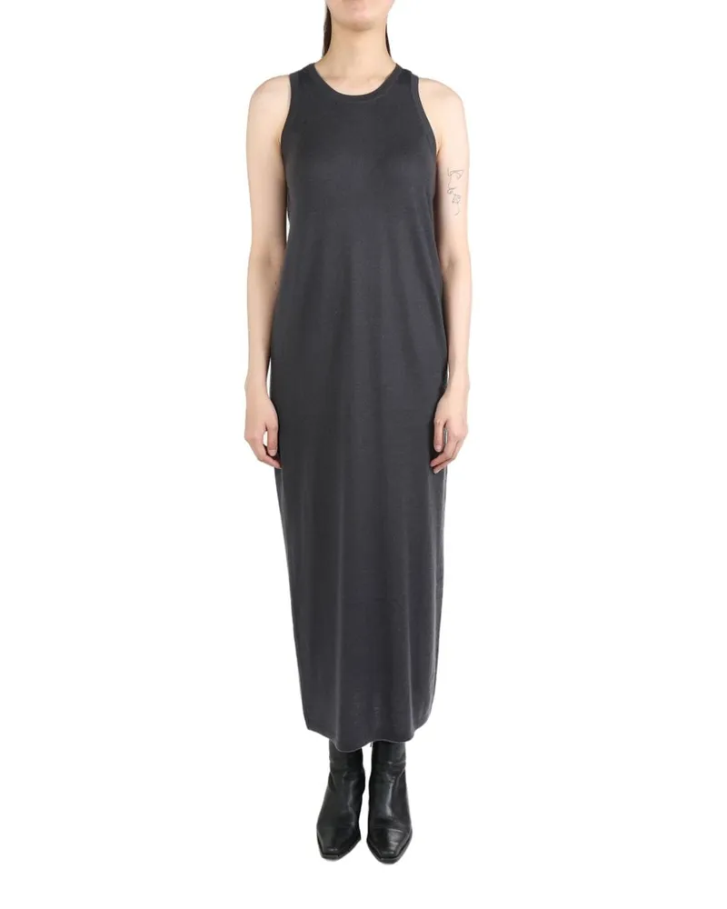 Frenckenberger Maxikleid aus Kaschmir - Grau Grau