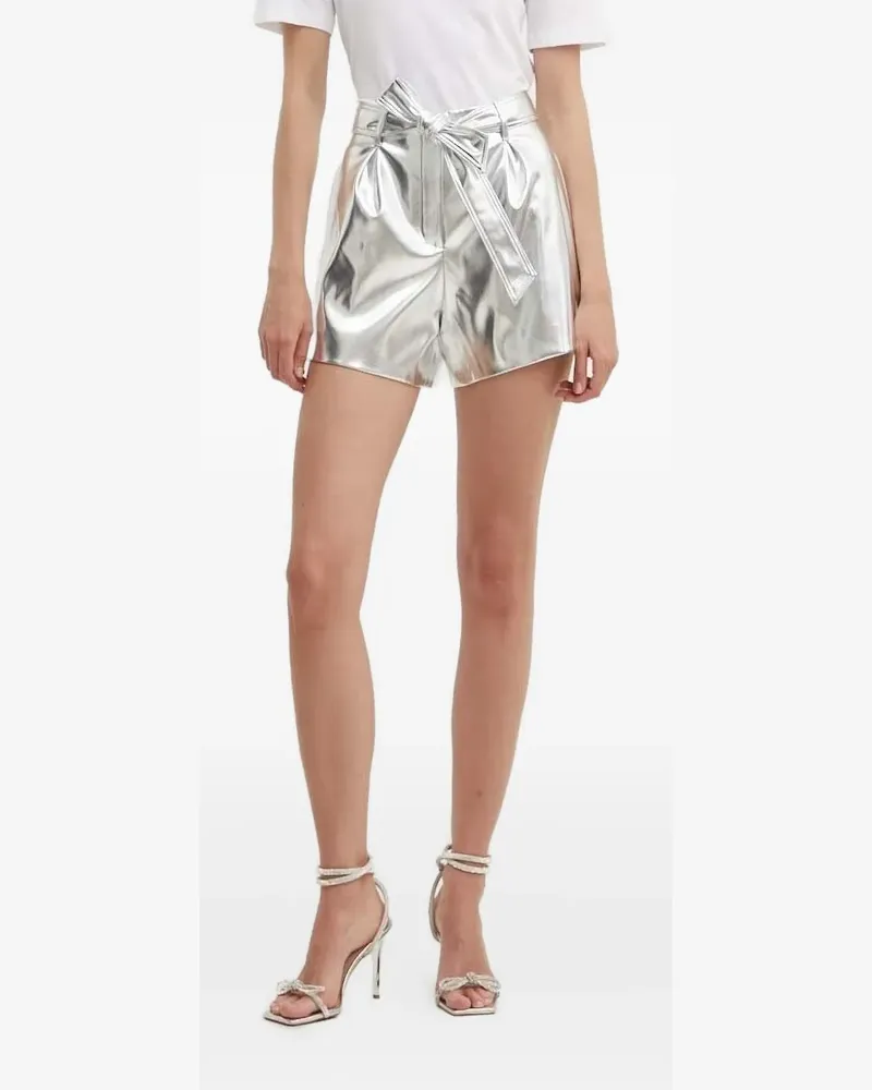 Never Fully Dressed Shorts mit Falten - Grau Grau