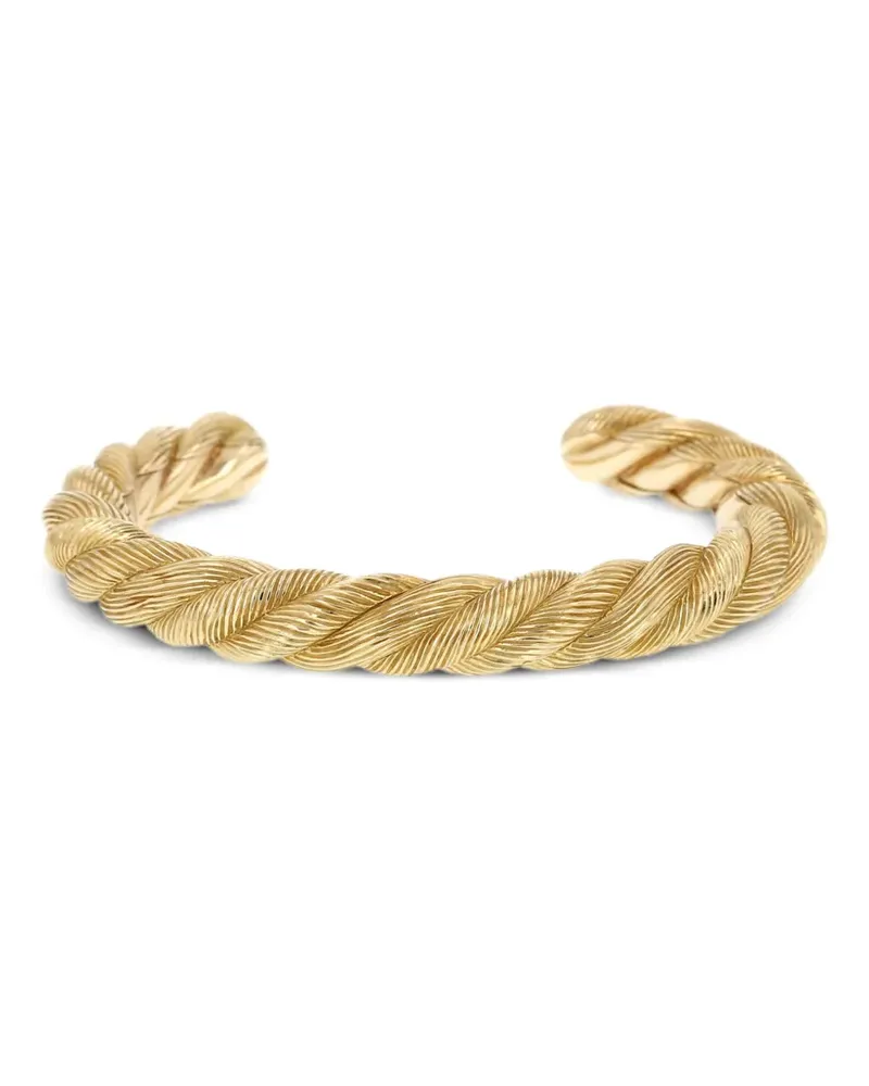 POIRAY 2020s verdrehtes Dune de  Armband - Gold Gold