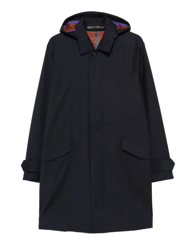 Paul Smith Travel Kapuzenmantel - Blau Blau