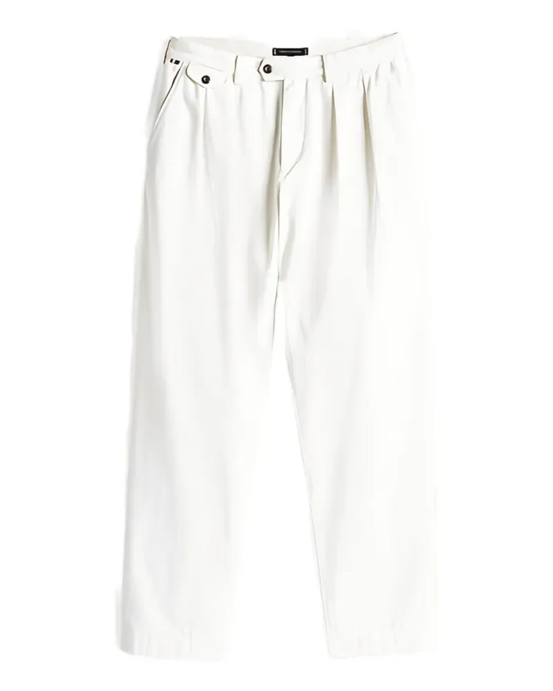 Tommy Hilfiger Twill-Hose mit Bundfalten - Nude Nude