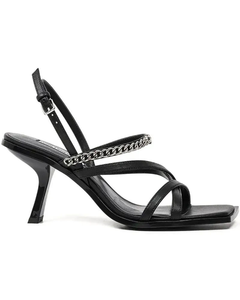 Karl Lagerfeld Karmel Sandalen 70mm - Schwarz Schwarz