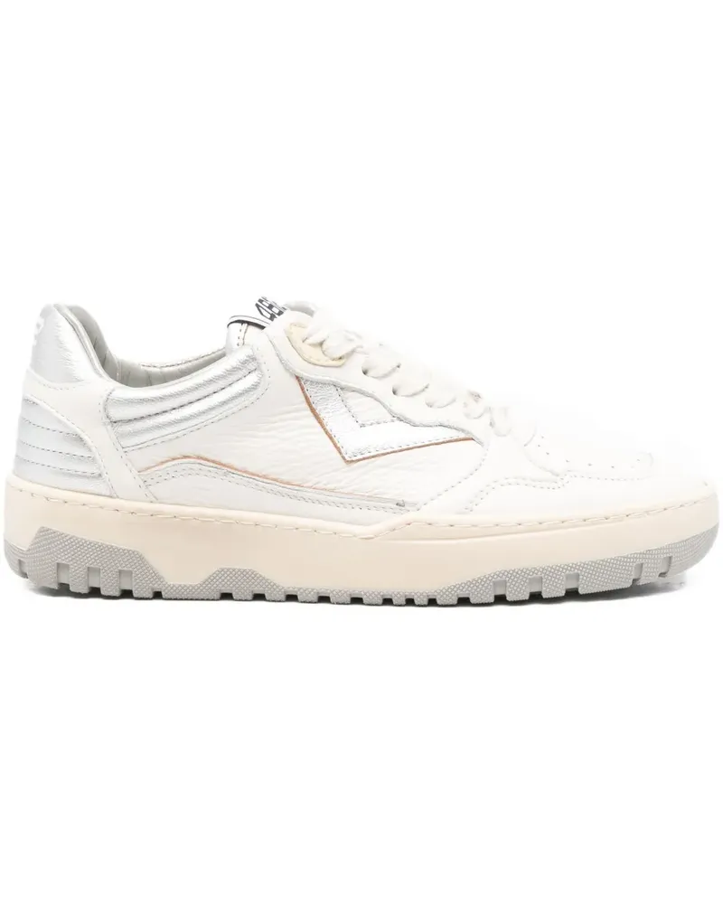 4B12 Olimpia panelled sneakers - Weiß Weiß