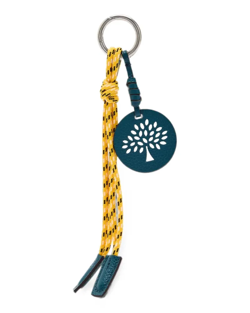 Mulberry Rope Schlüsselanhänger mit Logo-Cut-Out - Gelb Gelb
