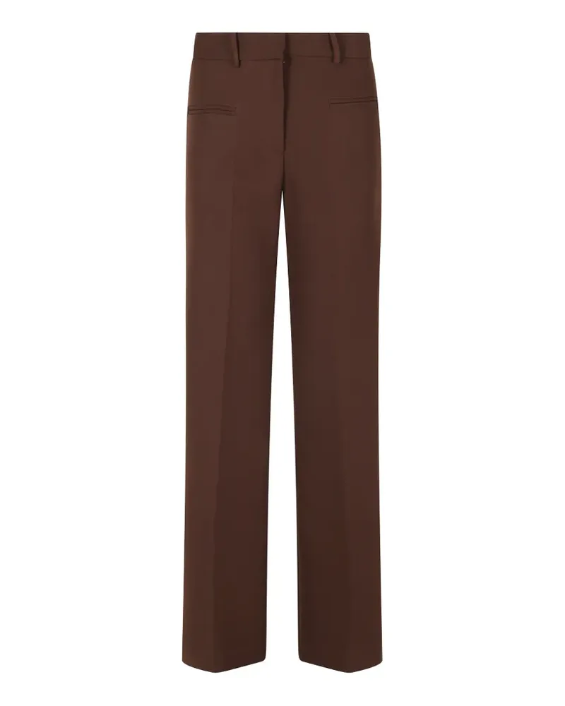 Federica Tosi Hose mit geradem Bein - Braun Braun