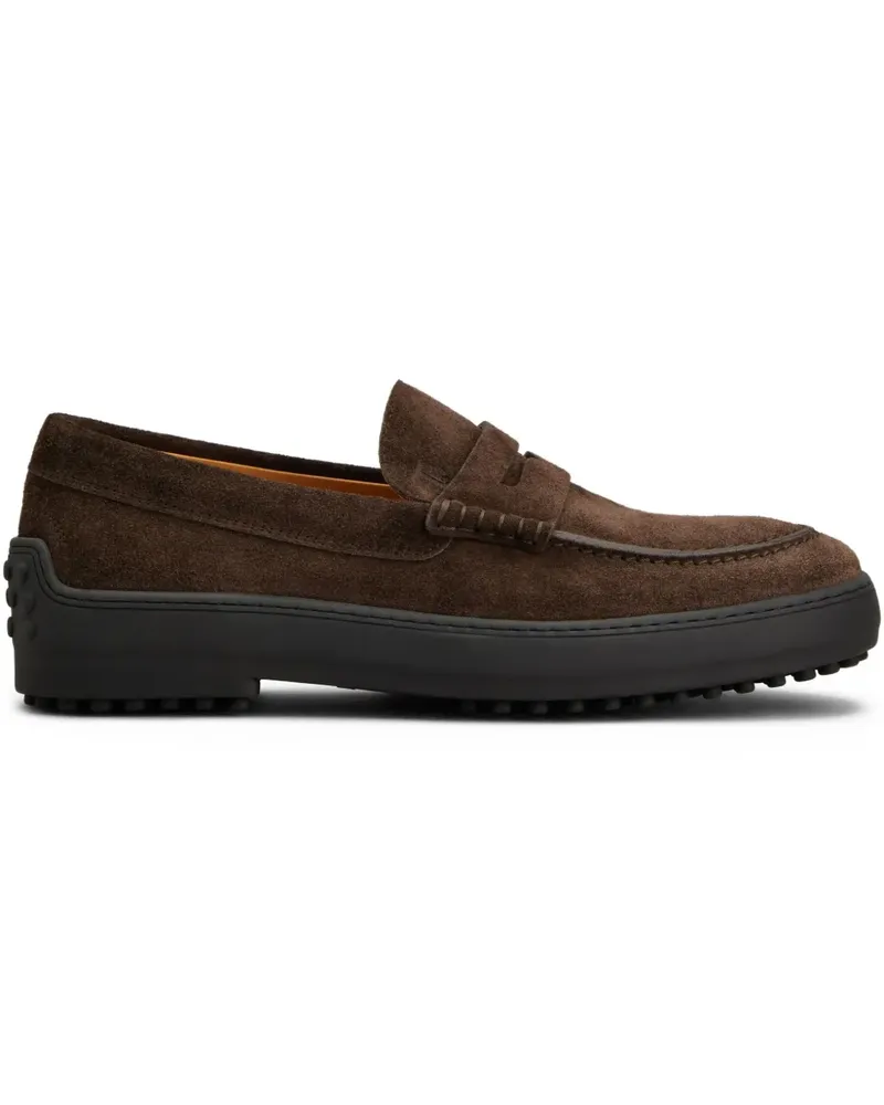 TOD'S Winter Gommino Loafer - Braun Braun