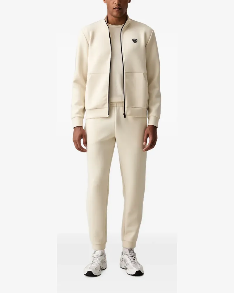 EA7 Jogginganzug mit Logo-Patch - Nude Nude