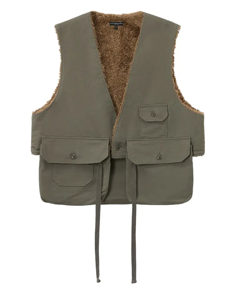 Engineered Garments pocket-detail gilet - Grün Grün