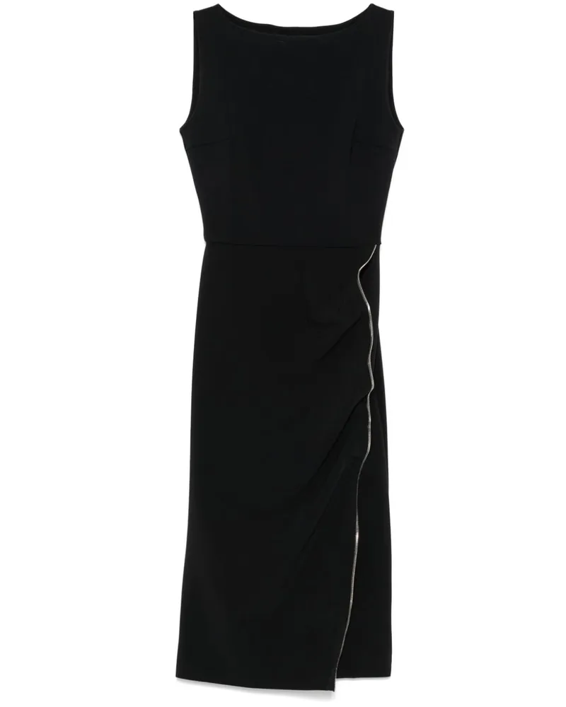 Chiara Boni Branka Midikleid - Schwarz Schwarz