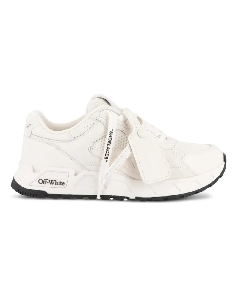 OFF-WHITE tag-detail sneakers - Weiß Weiß