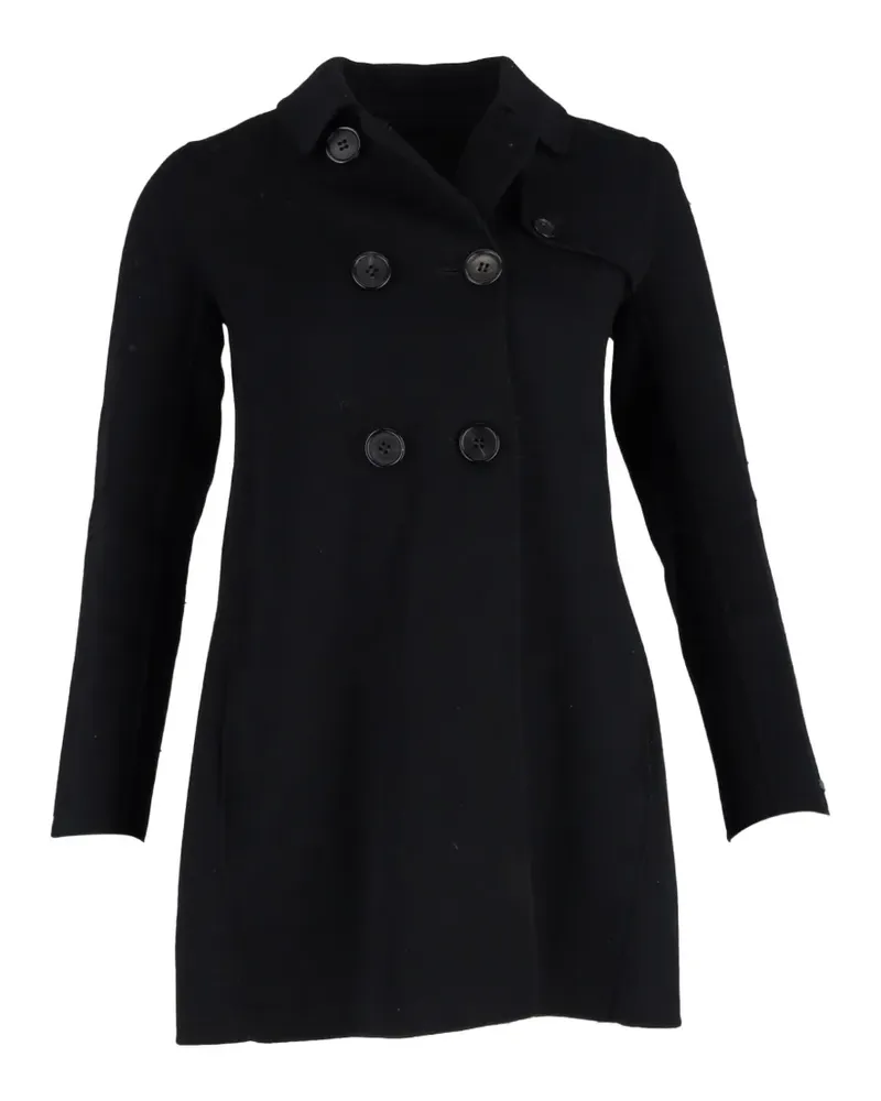 Max Mara double-breasted wool coat - Schwarz Schwarz