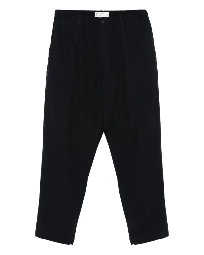 Universal Works straight-leg trousers - Blau Blau