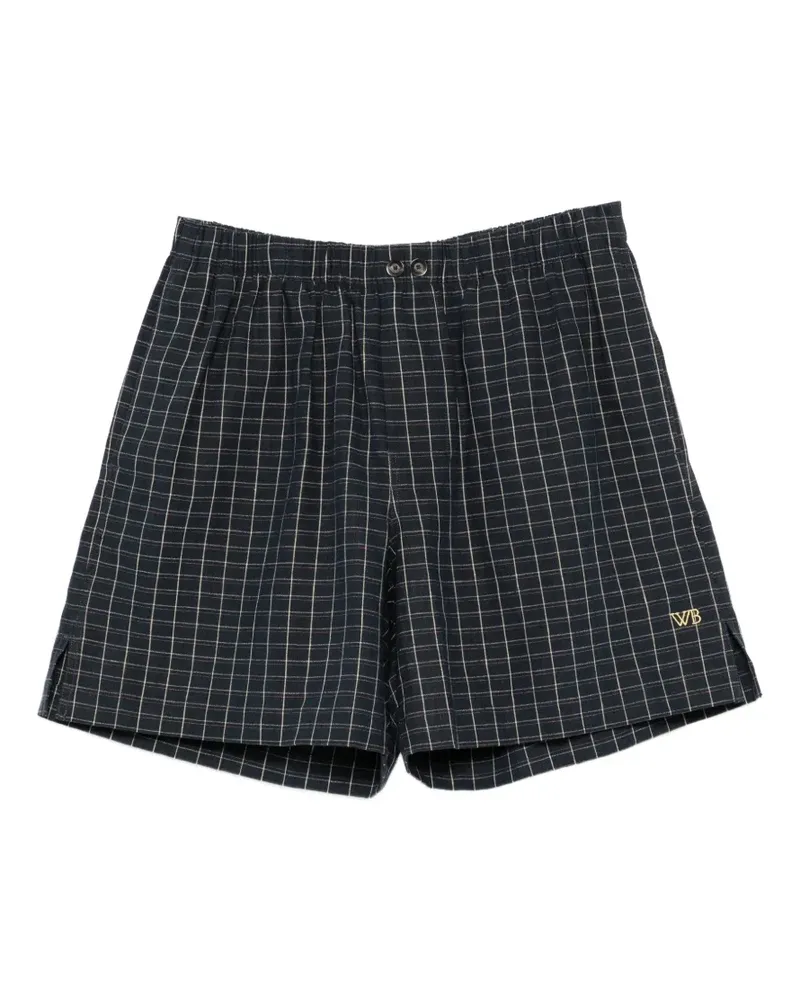 Wales Bonner Sunday Shorts - Blau Blau