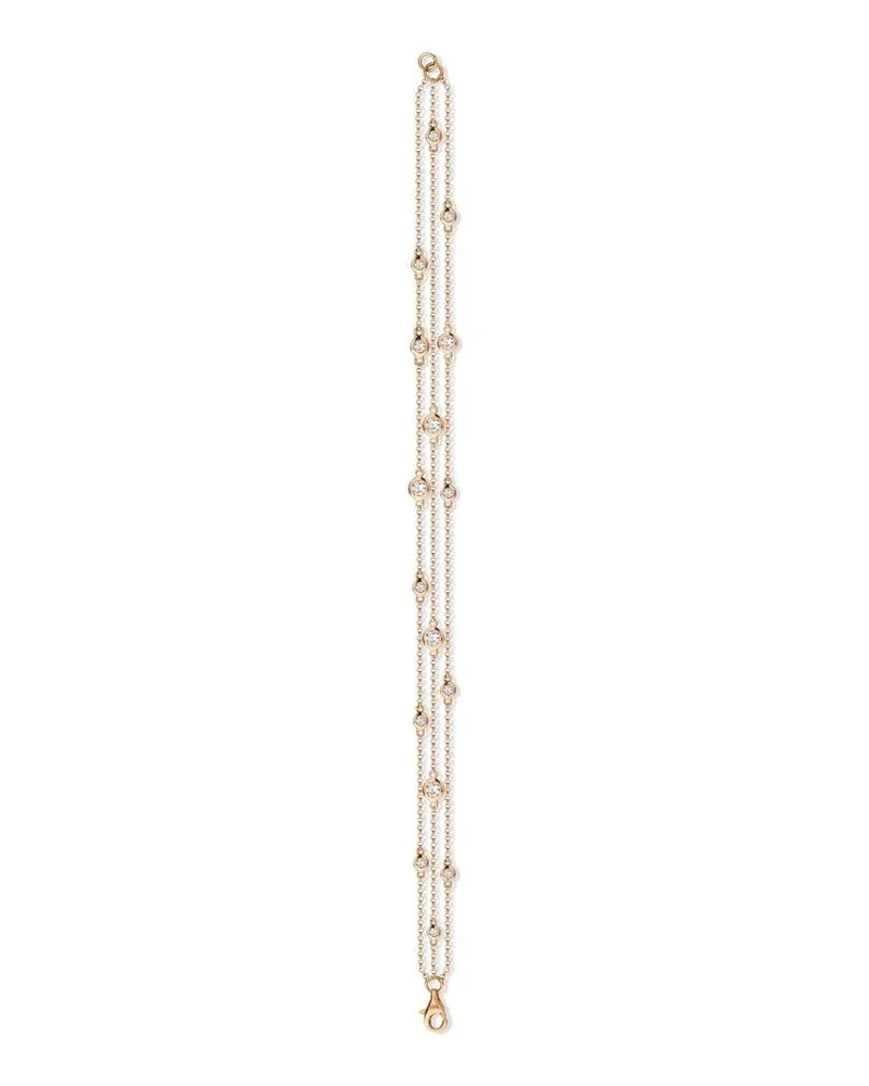 Pragnell 18kt rose gold Sundance diamond bracelet Rosa