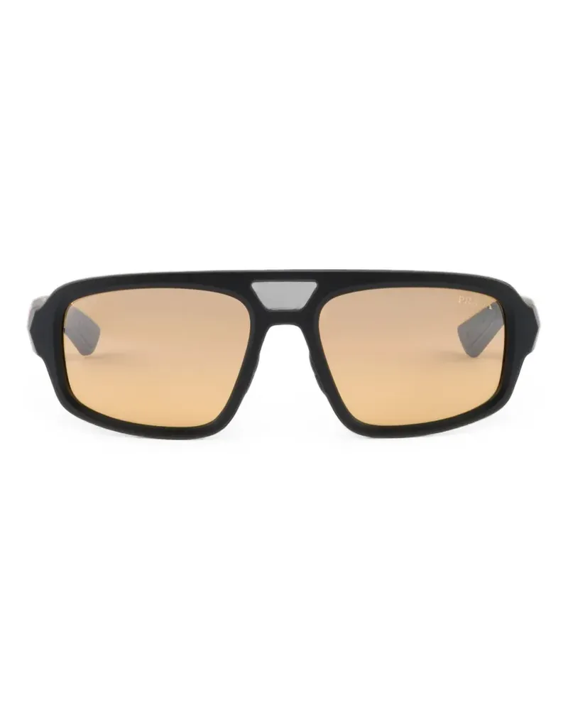 Prada Linea Rossa Sonnenbrille - Schwarz Schwarz