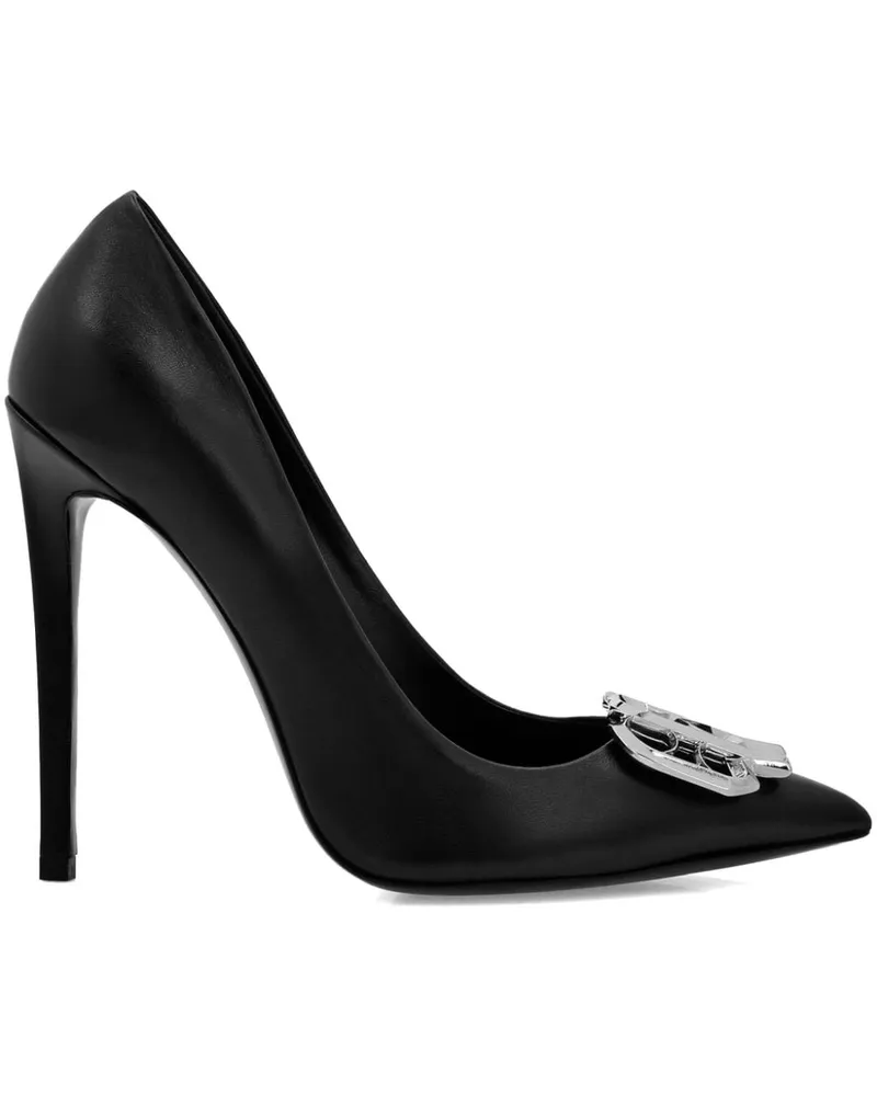 Philipp Plein Gothic Pumps 120mm - Schwarz Schwarz