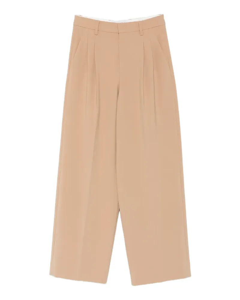 Rossi Noa pleated-detail trousers - Nude Nude